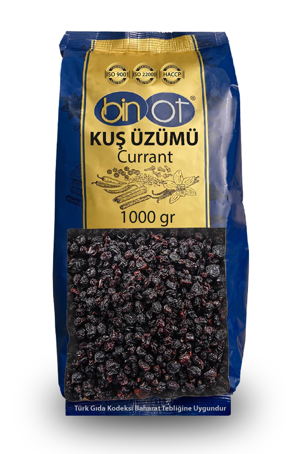 Binot Kuş Üzümü 1 Kg - Baharat toptan satış