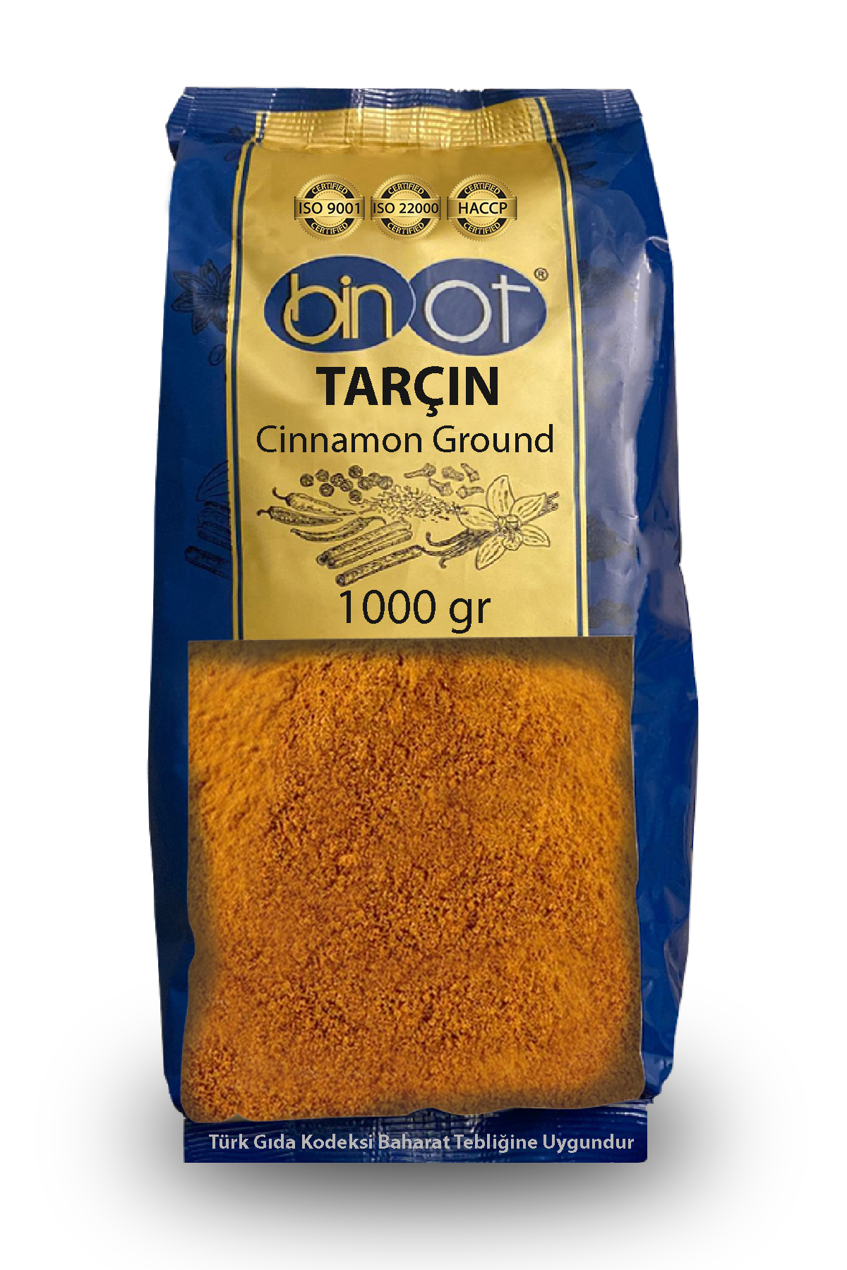 Binot Tarçın Toz 1 Kg - Baharat toptan satış