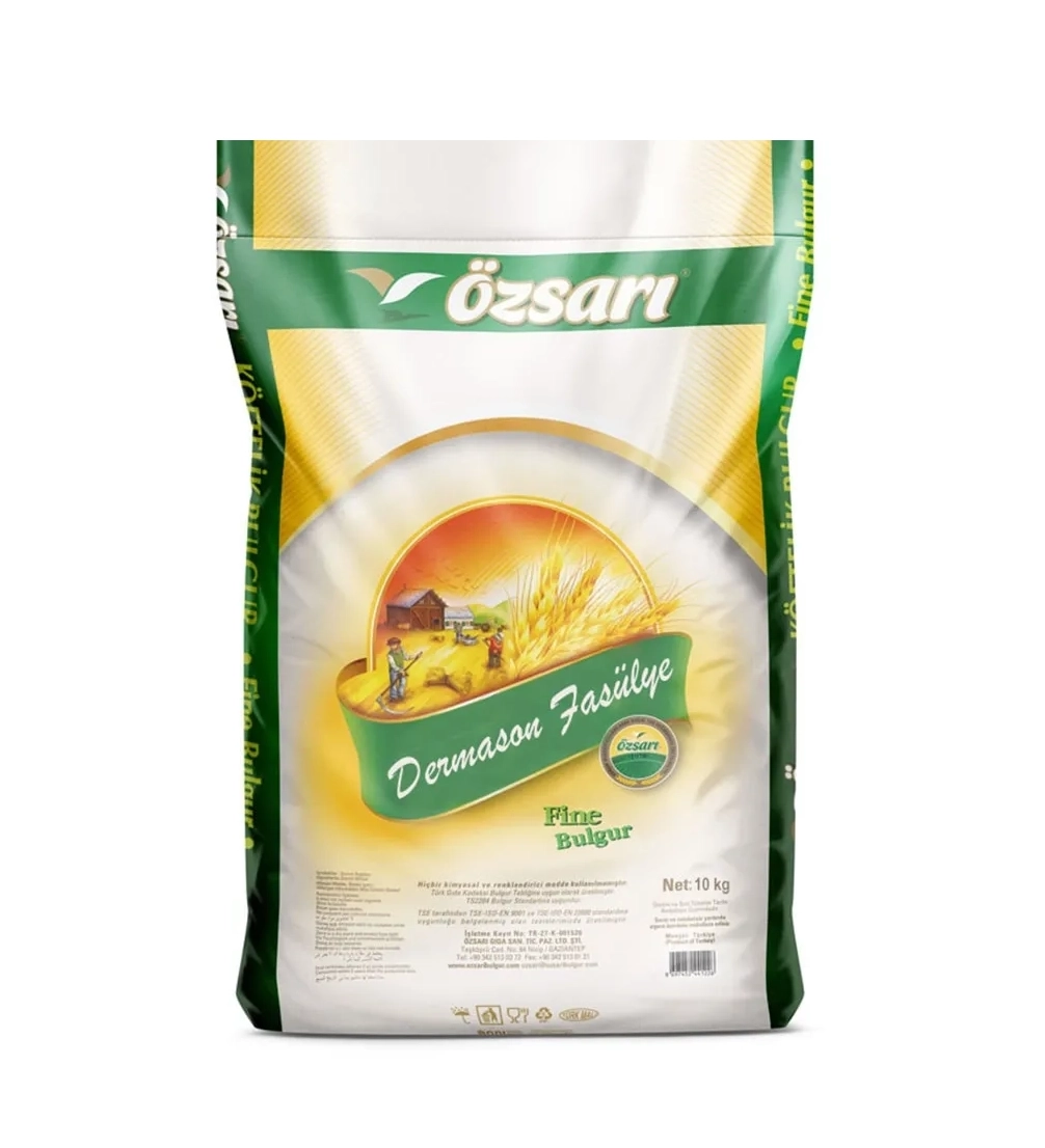 Özsarı Kurufasülye Dermason 8.5 mm 25 Kg - Bakliyat toptan satış