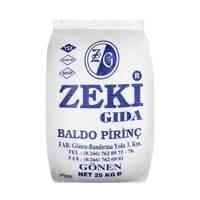 Zeki Baldo Pirinç 25 Kg - Bakliyat toptan satış