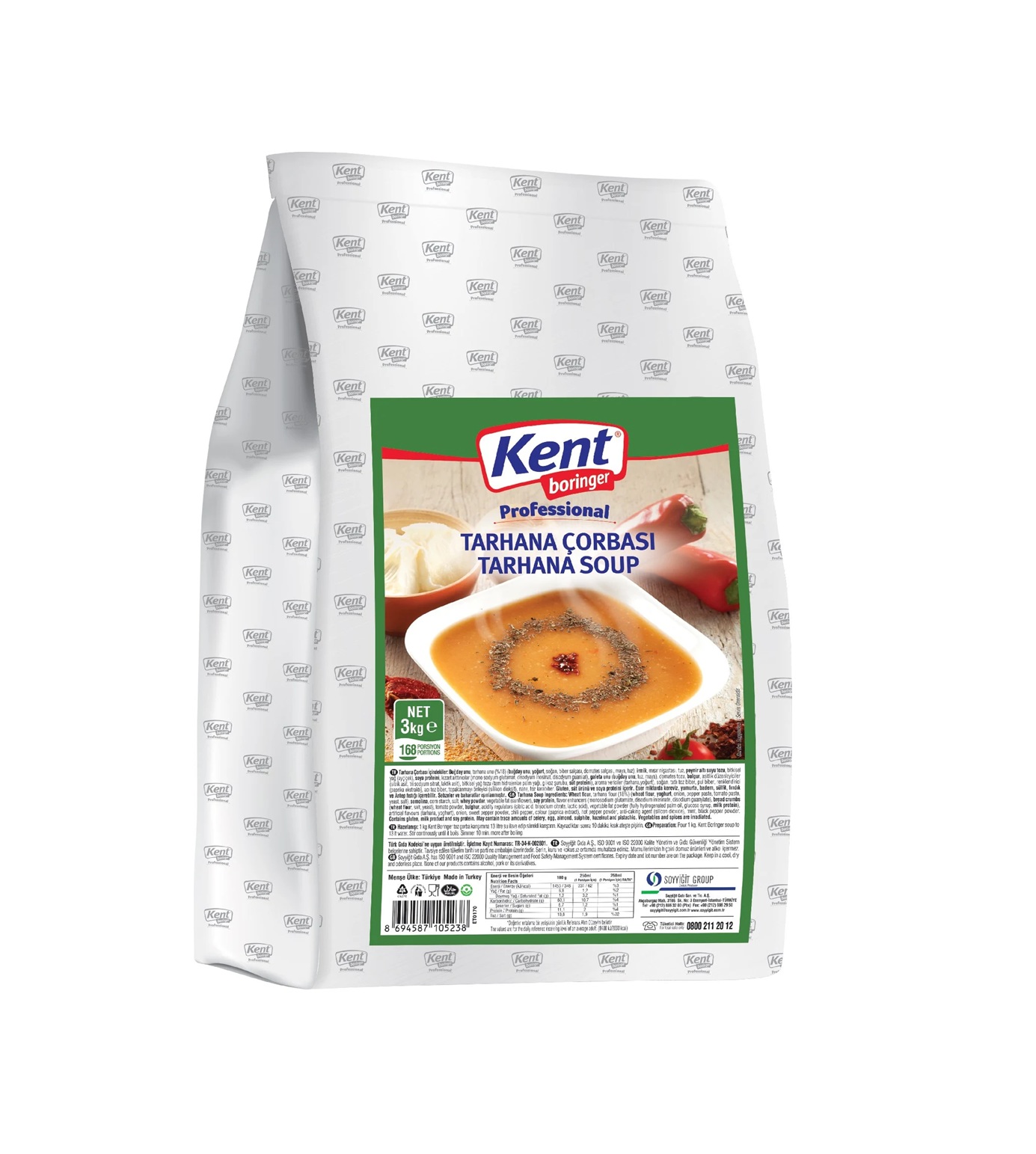Kent Tarhana Çorba 3 Kg - Bulyon ve Çeşni toptan satış