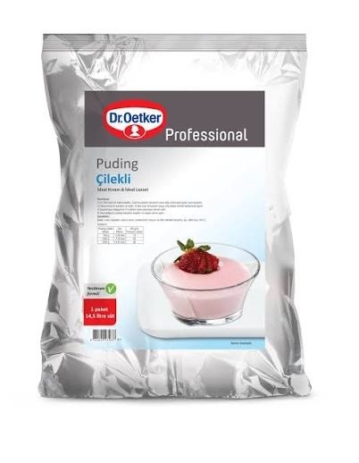 Dr.Oetker Çilekli Puding 3 Kg - ÇORBALAR VE PUDİNG toptan satış
