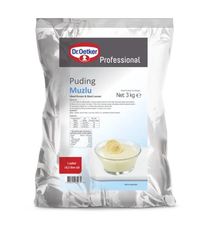 Dr.Oetker Muzlu Puding - ÇORBALAR VE PUDİNG toptan satış