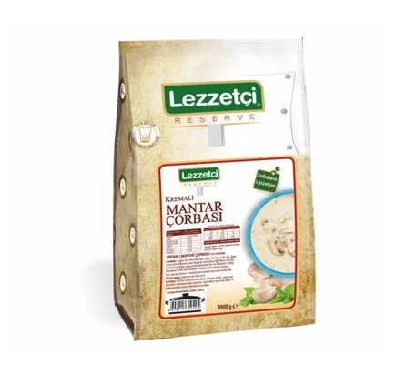 Lezzetçi Kremalı Mantar Çorbası 3 Kg - ÇORBALAR VE PUDİNG toptan satış