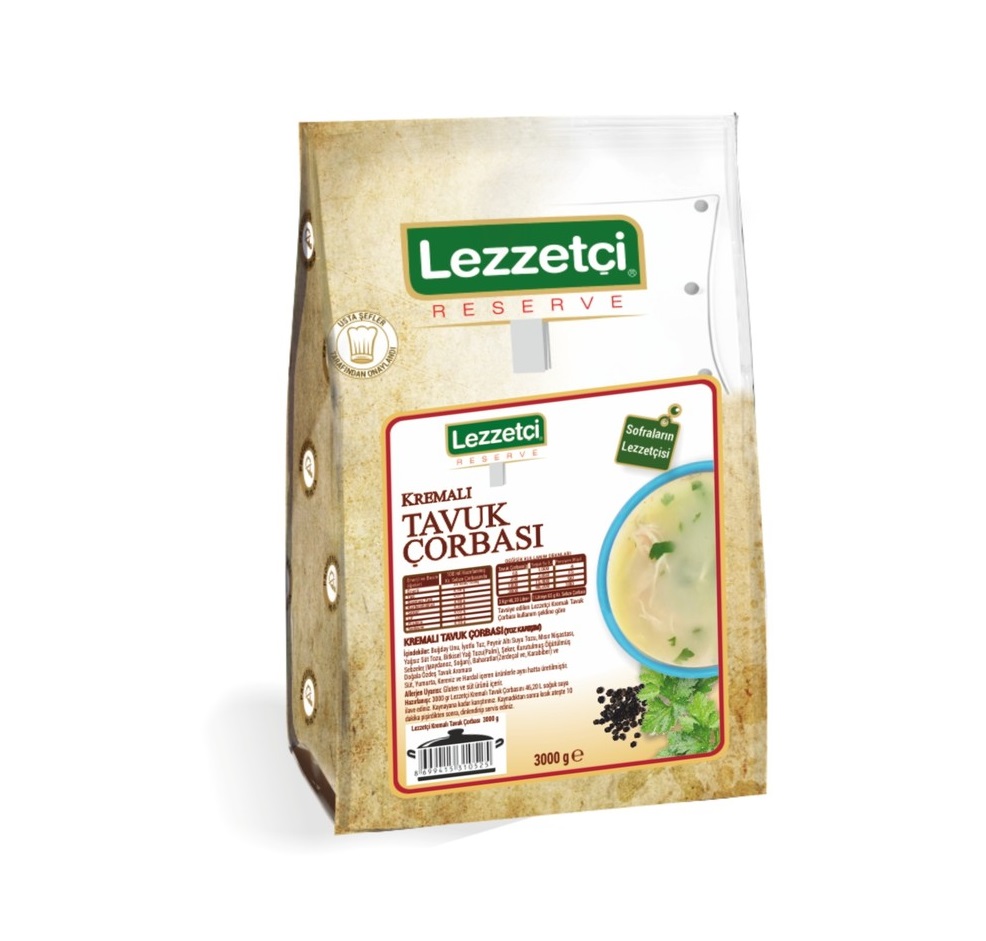 Lezzetçi Kremalı Tavuk Çorbası 3 Kg - ÇORBALAR VE PUDİNG toptan satış