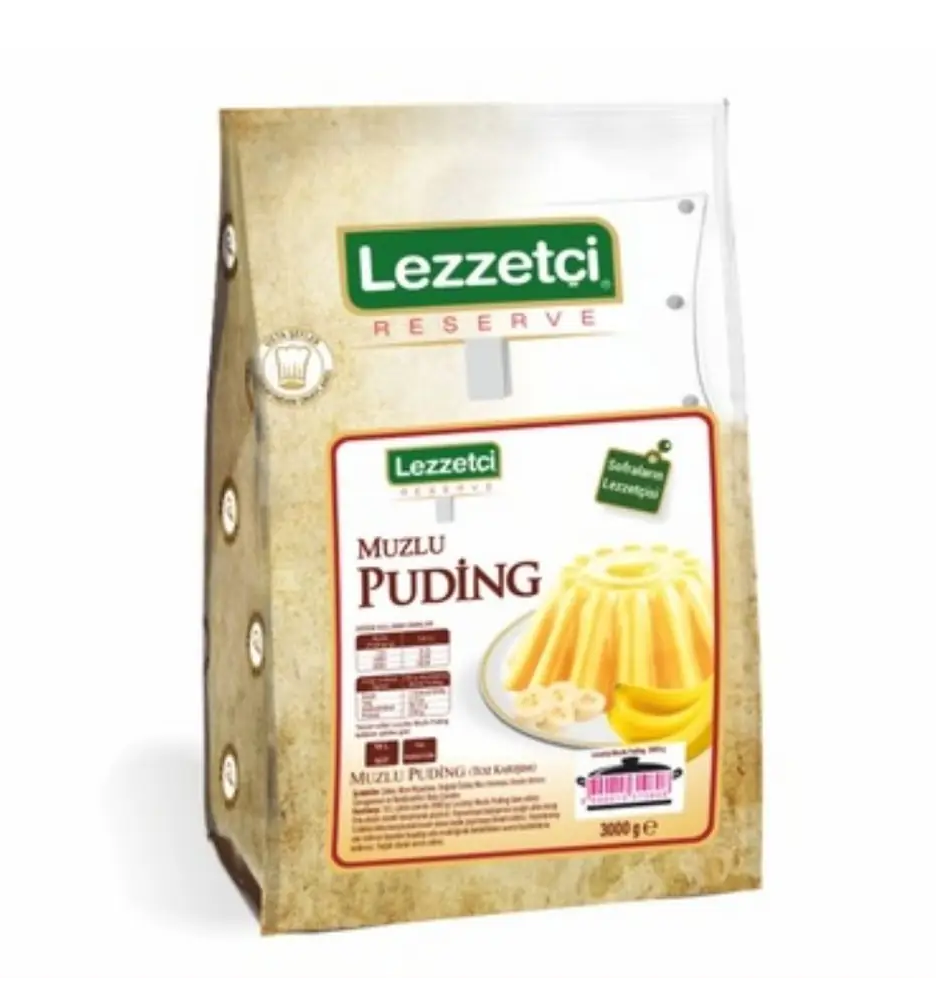 Lezzetçi Muzlu Puding 3 Kg - ÇORBALAR VE PUDİNG toptan satış