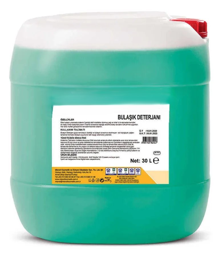 Bulaşık Deterjanı 30 Lt - DETERJAN toptan satış