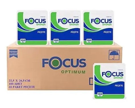 Focus Peçete Optimum 100'lü (32 Ad) - KAĞIT GRUBU toptan satış