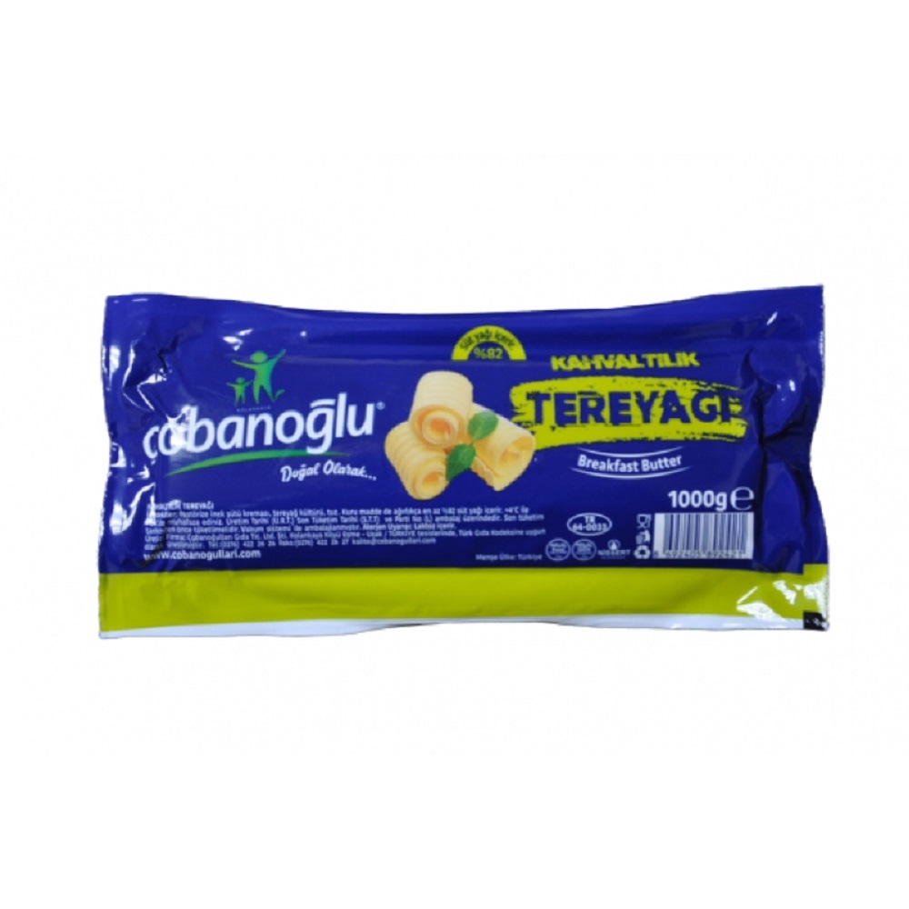 Çobanoğlu Tereyağ 1 Kg - Kahvaltılık & Şarküteri toptan satış