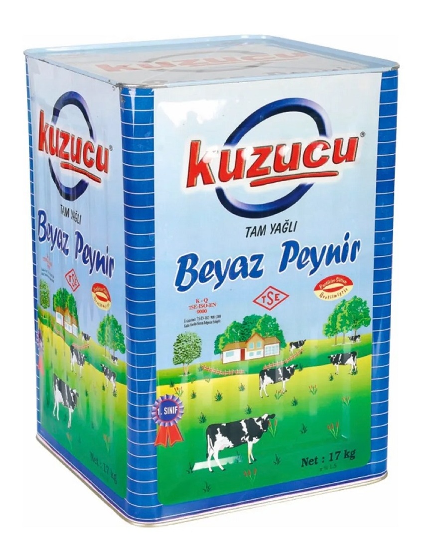 Kuzucu Beyaz Peynir 17 Kg Teneke - Kahvaltılık & Şarküteri toptan satış
