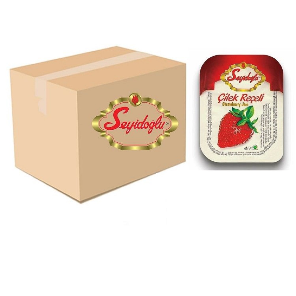 Seyidoğlu Çilek Reçeli 15 Gr (100 Ad) - Kahvaltılık & Şarküteri toptan satış
