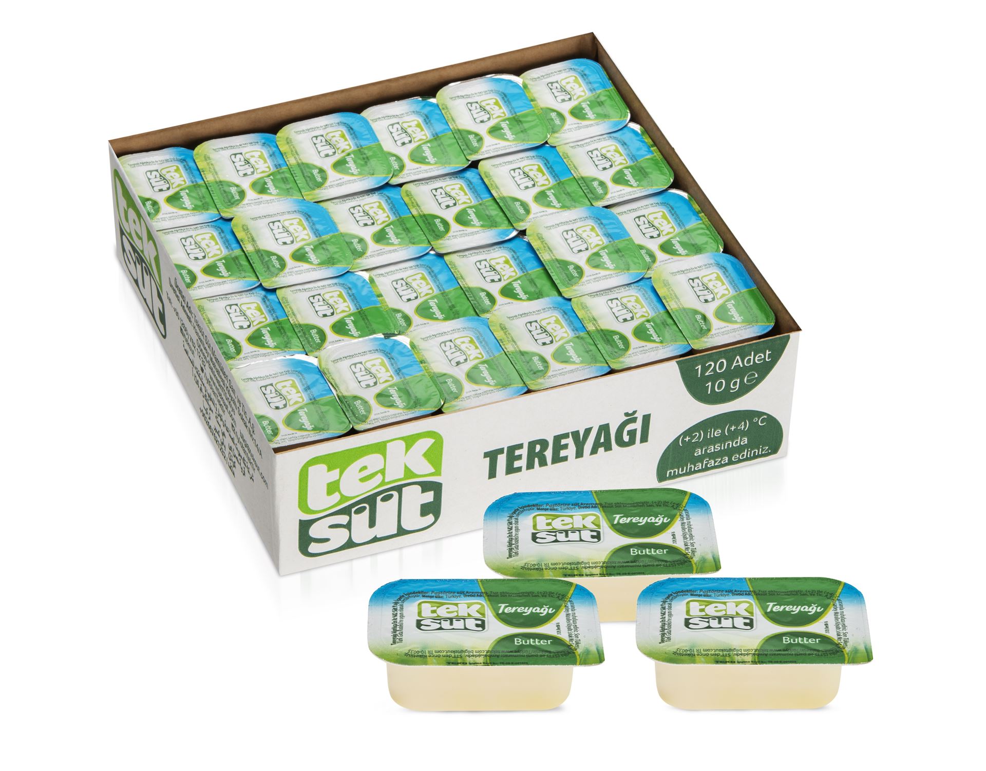 Teksüt Tereyağ 10 Gr (200 Adet) - Kahvaltılık & Şarküteri toptan satış