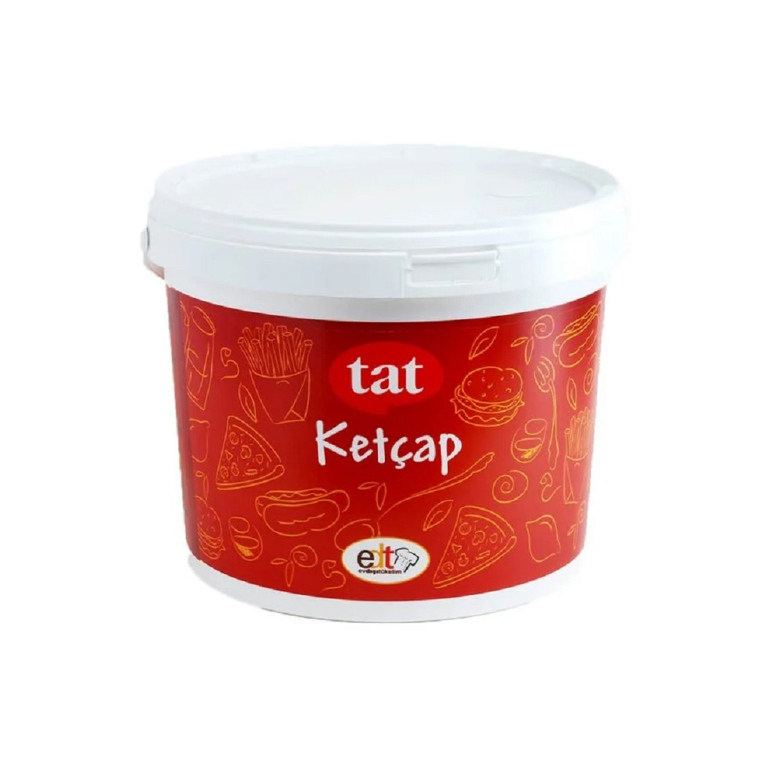 Tat Ketçap Kova 9 Kg - Ketçap & Mayonez toptan satış