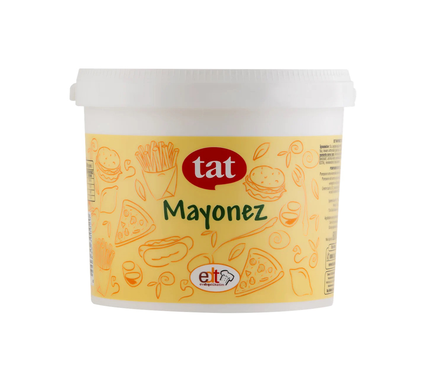 Tat Mayonez Kova 8 Kg - Ketçap & Mayonez toptan satış