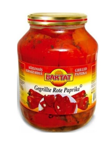 Baktat Közlenmiş Biber 2650 Gr - Konserve toptan satış