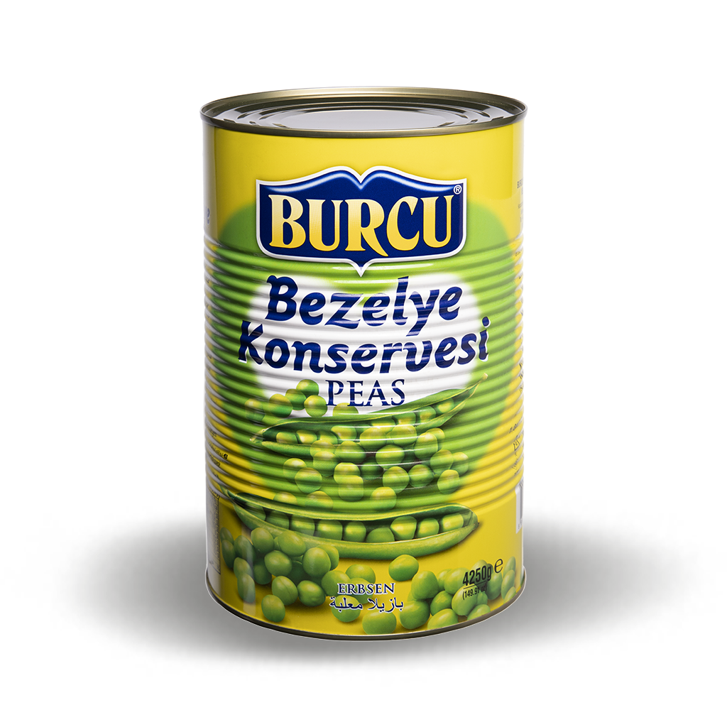 Burcu Konserve Bezelye 4250 Gr - Konserve toptan satış