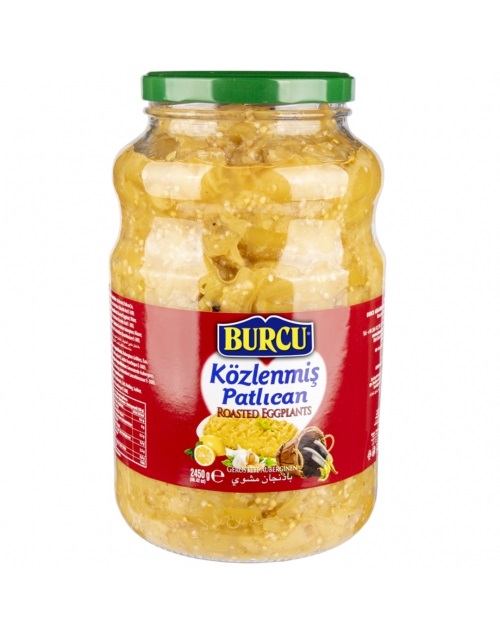Burcu Közlenmiş Patlıcan 2450 Gr - Konserve toptan satış