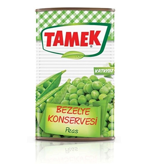 Tamek Konserve Bezelye 4200 Gr - Konserve toptan satış