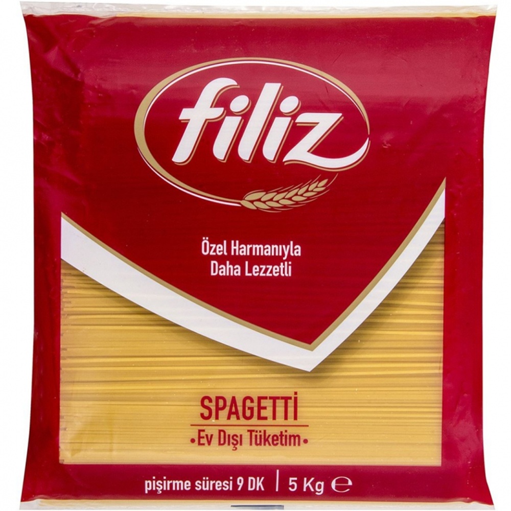Filiz Spagetti Makarna 5 Kg - Makarna toptan satış