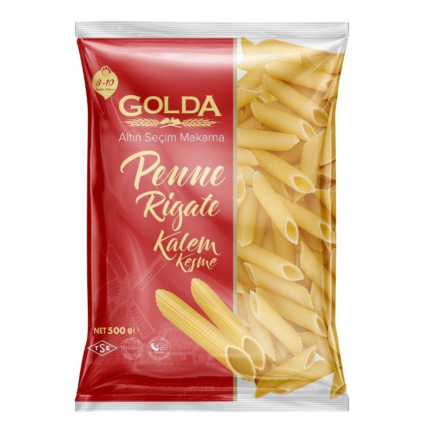 Golda Kalem Makarna 500 Gr (20 Ad) - Makarna toptan satış