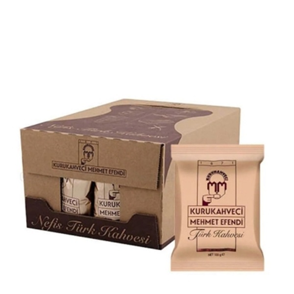 Mehmet Efendi Türk Kahvesi 100 Gr (25 Ad) - Şeker, Çay ve Kahve Ürünleri toptan satış