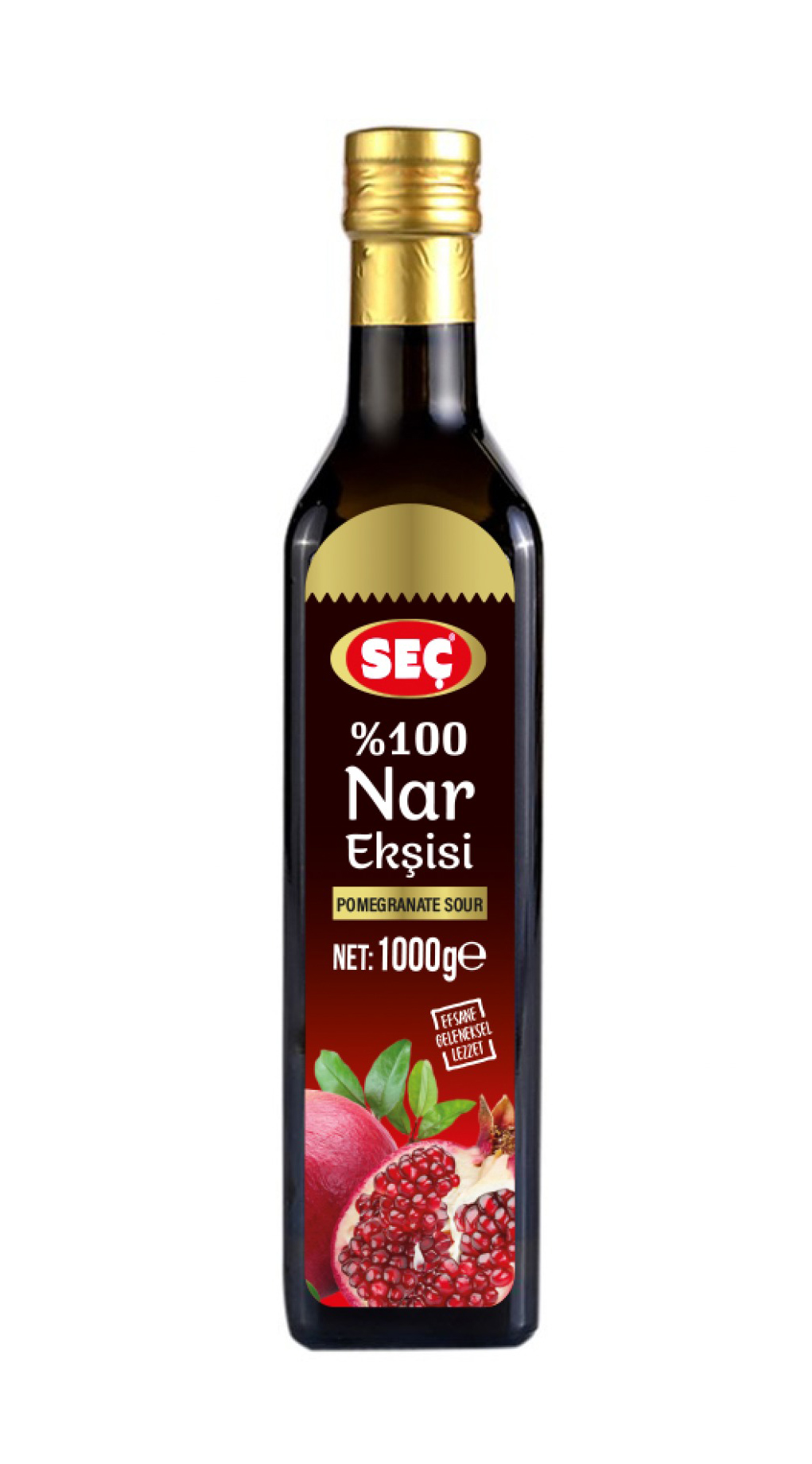 Seç Nar Ekşisi Cam %100 1 Lt (12 Ad) - Sirke ve Sos toptan satış