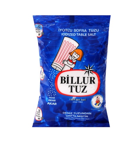 Billur Tuz 750 Gram (30 Ad) - Tuz toptan satış