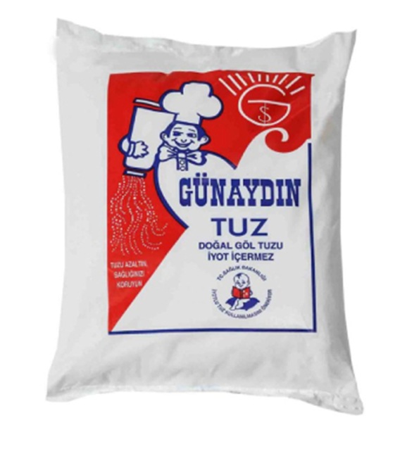 Günaydın Yemeklik Tuz 1.5 Kg (10 Ad) - Tuz toptan satış
