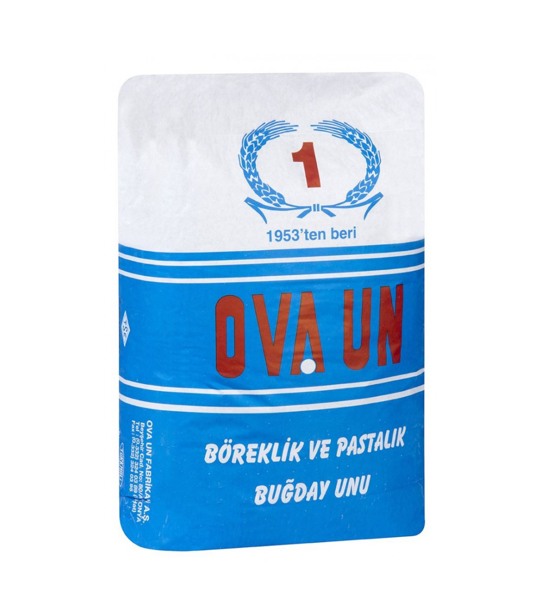 Ova 1 Un Kağıt 25 Kg - Un & Nişasta toptan satış