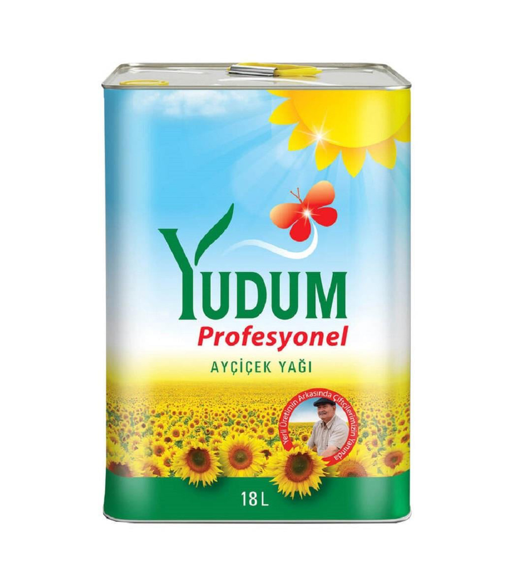 Yudum Ayçiçek Yağı 18 Lt - Yağ Ürünleri toptan satış